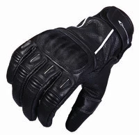Motonation Apparel Campeon Black Leather Gloves